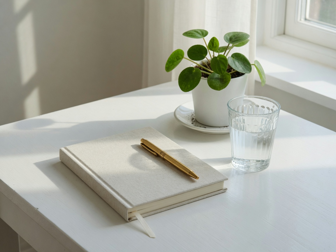 Editorial desk used for reviewing product information